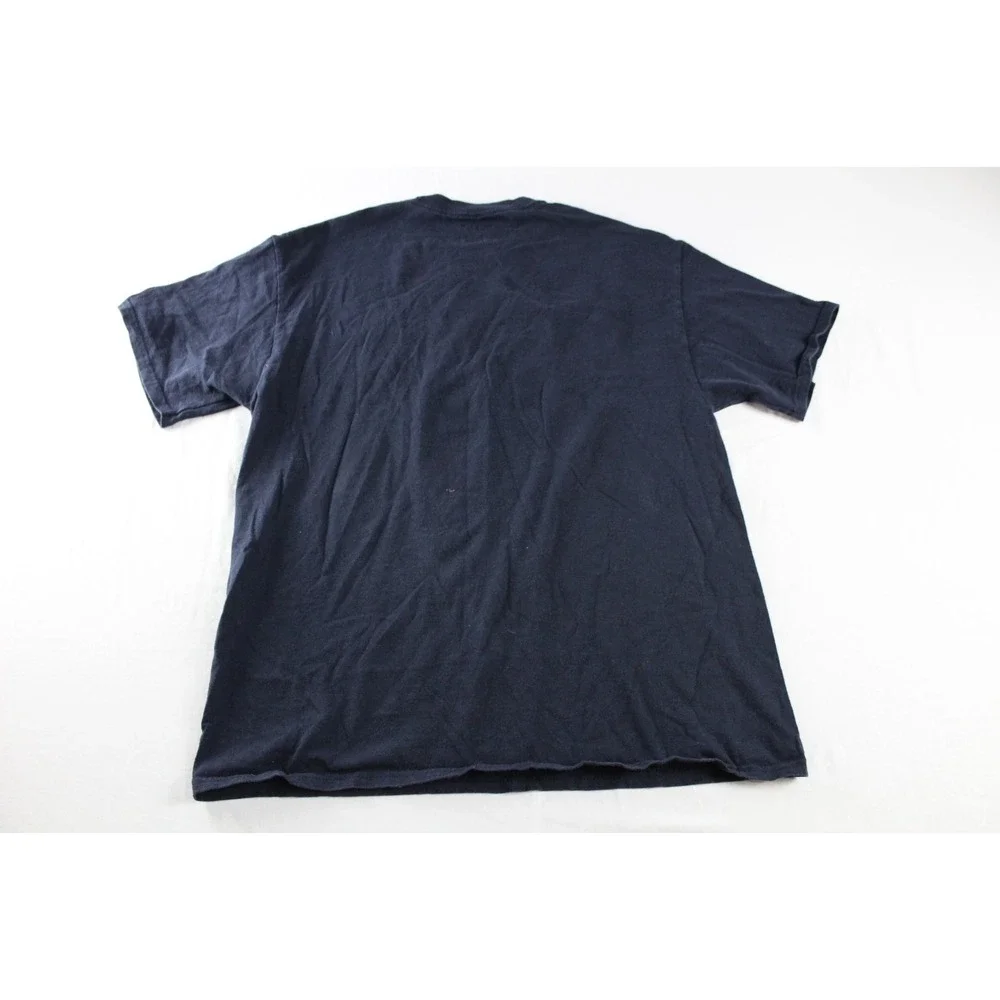 Michigan Wolverines Logo T Shirt Adult Unisex Size LARGE Champion Small‎ Hole - Picture 7 of 8